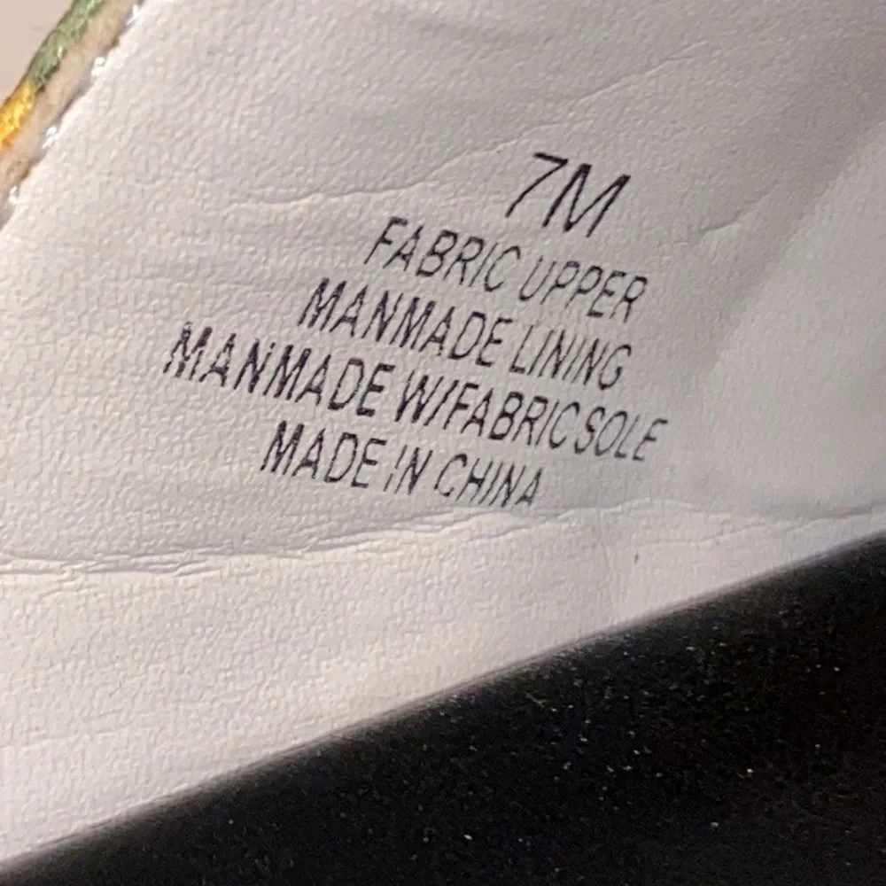 GB Peace Out Sunflower Bow Studded Detail Sandals/Slip-on Womens Sz-7 - Picture 6 of 7